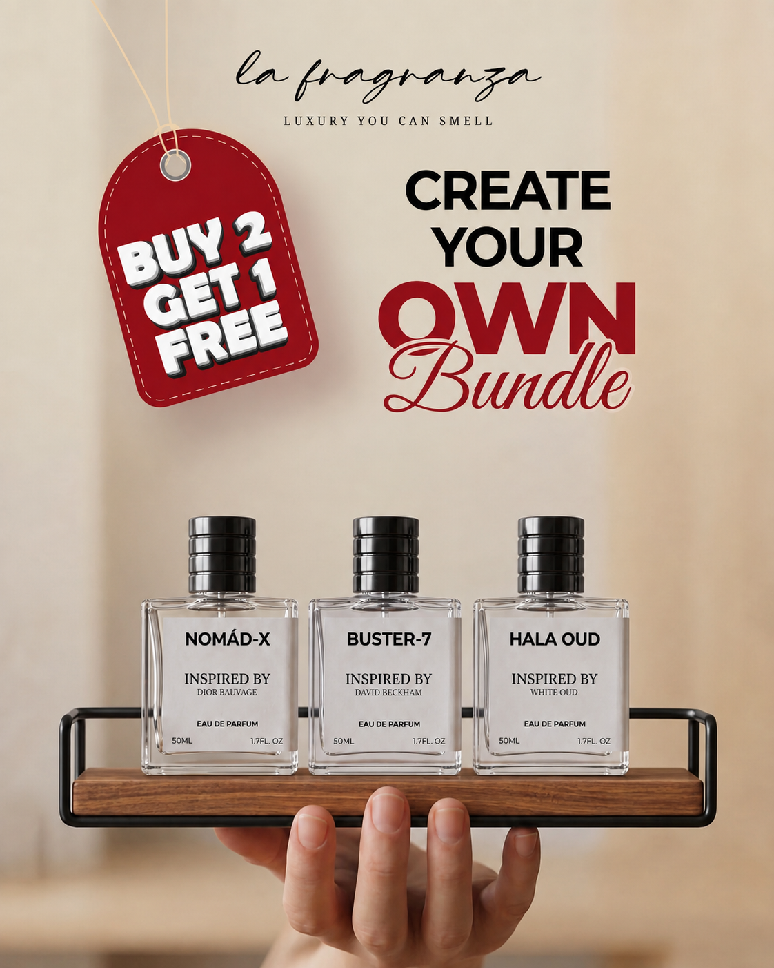 Shop the Buy 2, Get 1 Free offer